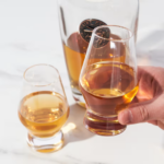 Raye Footed Crystal Scotch Glasses - Set Of 2 2