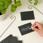 Reusable Slate Plant Labels - Set Of 10 1