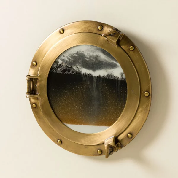 Ship Porthole Sand Art 2