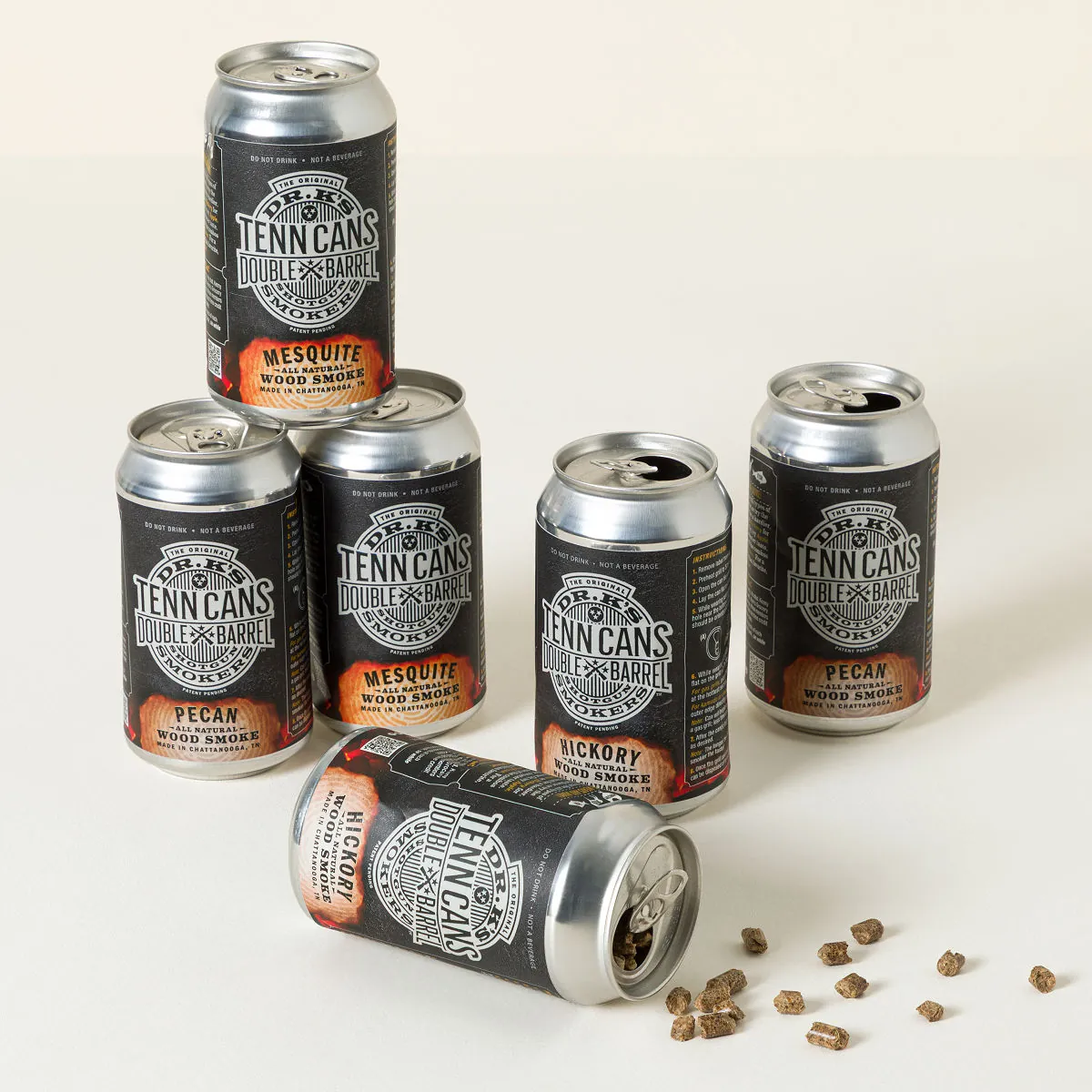 Shotgun Smoker Cans - Hardwood Variety 6-pack Shotgun Smoker Cans - Hardwood Variety 6-pack