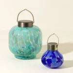 Solar Glass Cabin Lantern 3