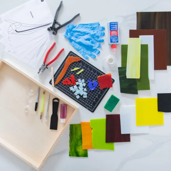 Stained Glass Mosaic Kit & Video Workshop 1