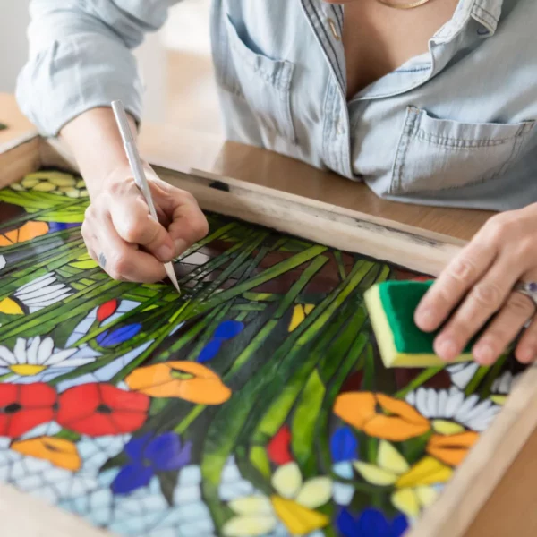 Stained Glass Mosaic Kit & Video Workshop 3