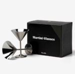 Stainless Steel Martini Glasses 4