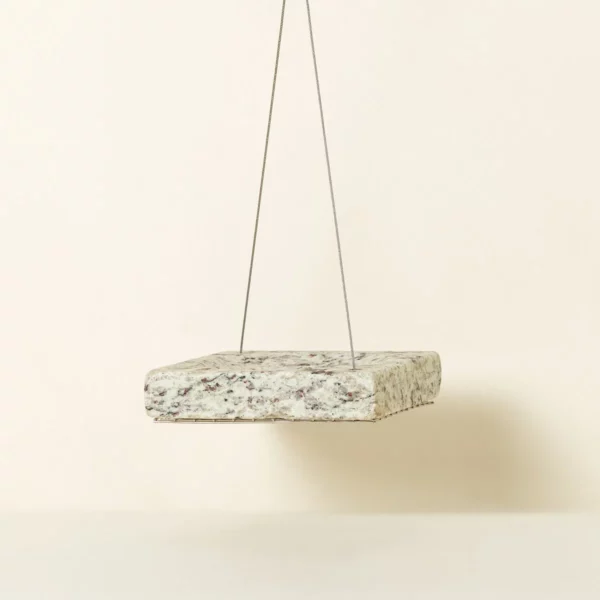 Stone Double Decker Bird Feeder 1