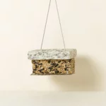 Stone Double Decker Bird Feeder