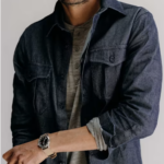 The Saddler Shirt In Indigo Broken Twill 2