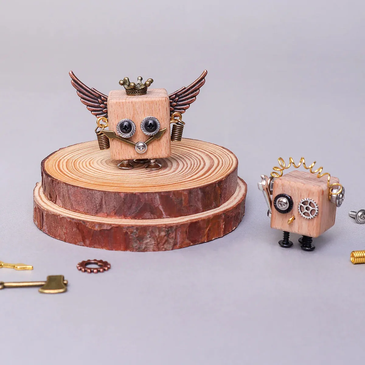 Timberbots Wooden Robots Diy Kit Timberbots Wooden Robots Diy Kit