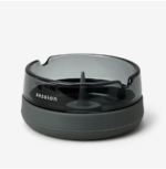 Tinted Glass Ashtray & Debowler 1