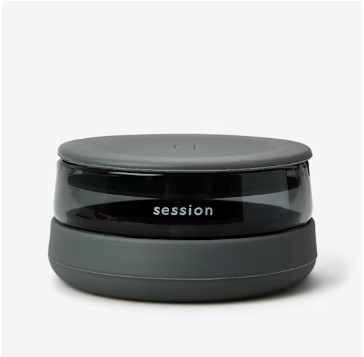 Tinted Glass Ashtray & Debowler Tinted Glass Ashtray & Debowler
