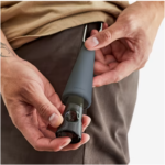 Tinted Glass Hand Pipe & Carry Sleeve 7