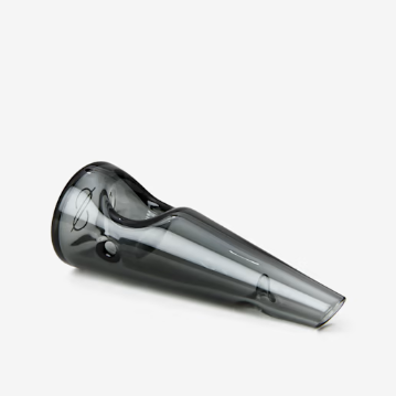 Tinted Glass Hand Pipe & Carry Sleeve Tinted Glass Hand Pipe & Carry Sleeve