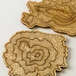 Topography Coasters - Set Of 4 1
