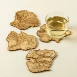 Topography Coasters - Set Of 4