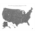 Us Hydrological Map