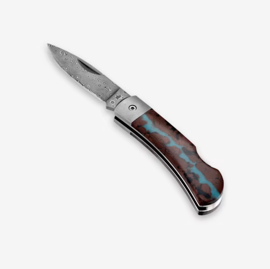 Vein Turquoise Collection 3 Lockback Knife Vein Turquoise Collection 3 Lockback Knife