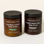 Vermont Maple Infused Body Butter & Body Scrub