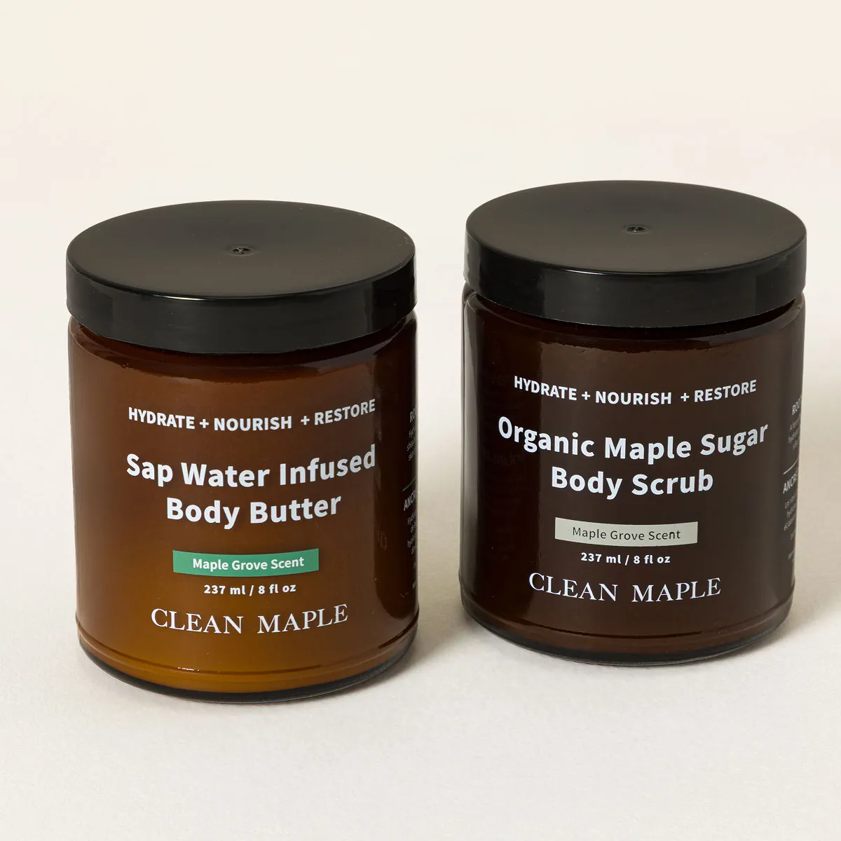 Vermont Maple Infused Body Butter & Body Scrub Vermont Maple Infused Body Butter & Body Scrub