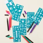 Washable Tattoo Pen & Stencil Kit 2