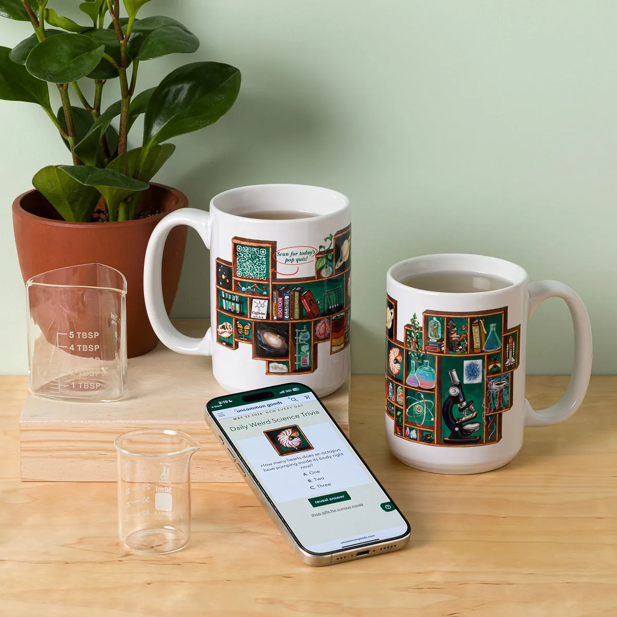 Weird Science Trivia Qr Mug Weird Science Trivia Qr Mug