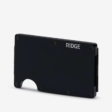 Aluminum Ridge Wallet And Money Clip (1) Aluminum Ridge Wallet And Money Clip (1)