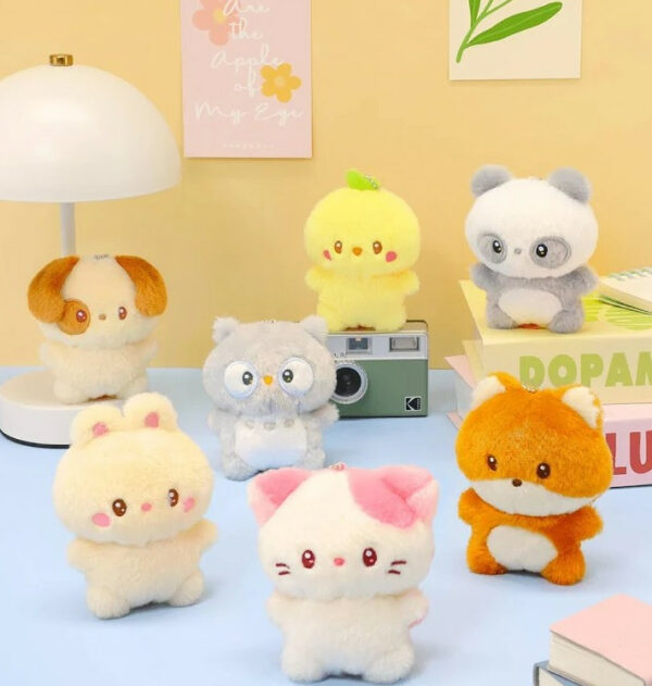 Anirollz Miniz Standing Plush Keychain 1