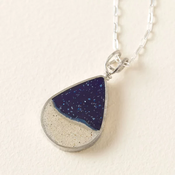 Beachscape Teardrop Necklace 1