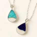 Beachscape Teardrop Necklace