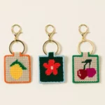 Beginners Needlepoint Keychain Kit 2