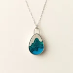 Beneath The Surface Ocean Necklace