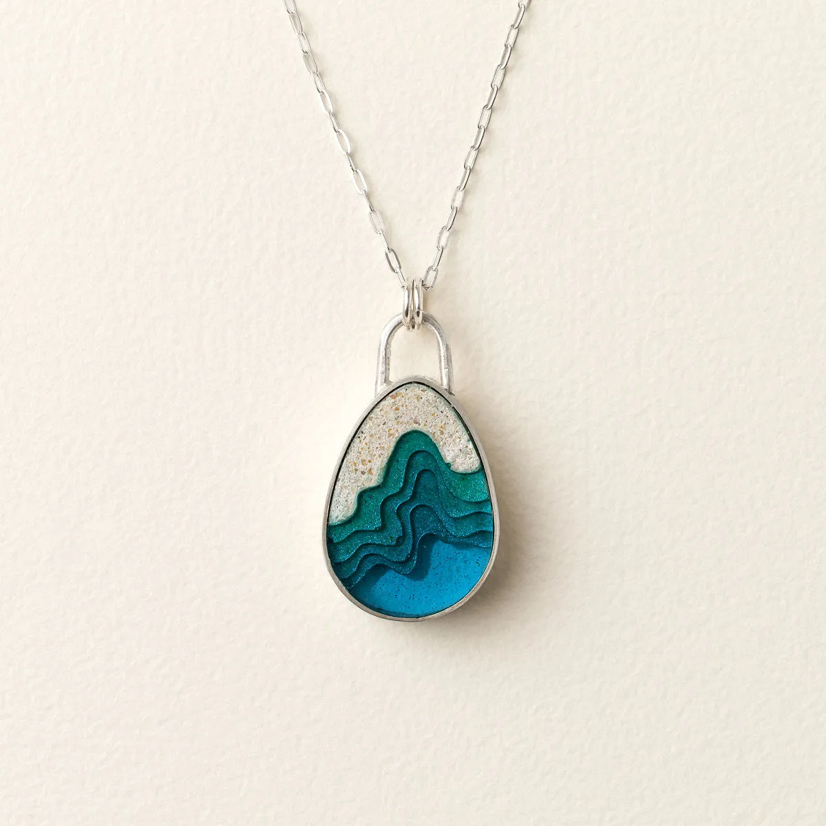 Beneath The Surface Ocean Necklace Beneath The Surface Ocean Necklace