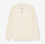 Billy Weave Knitted Ls Polo