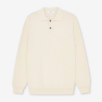 Billy Weave Knitted Ls Polo