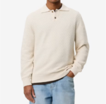 Billy Weave Knitted Ls Polo 2