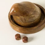 Bird In Hand Wooden Dice Shaker Cup 1