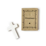 Blessings Porcelain Cross Matchbox