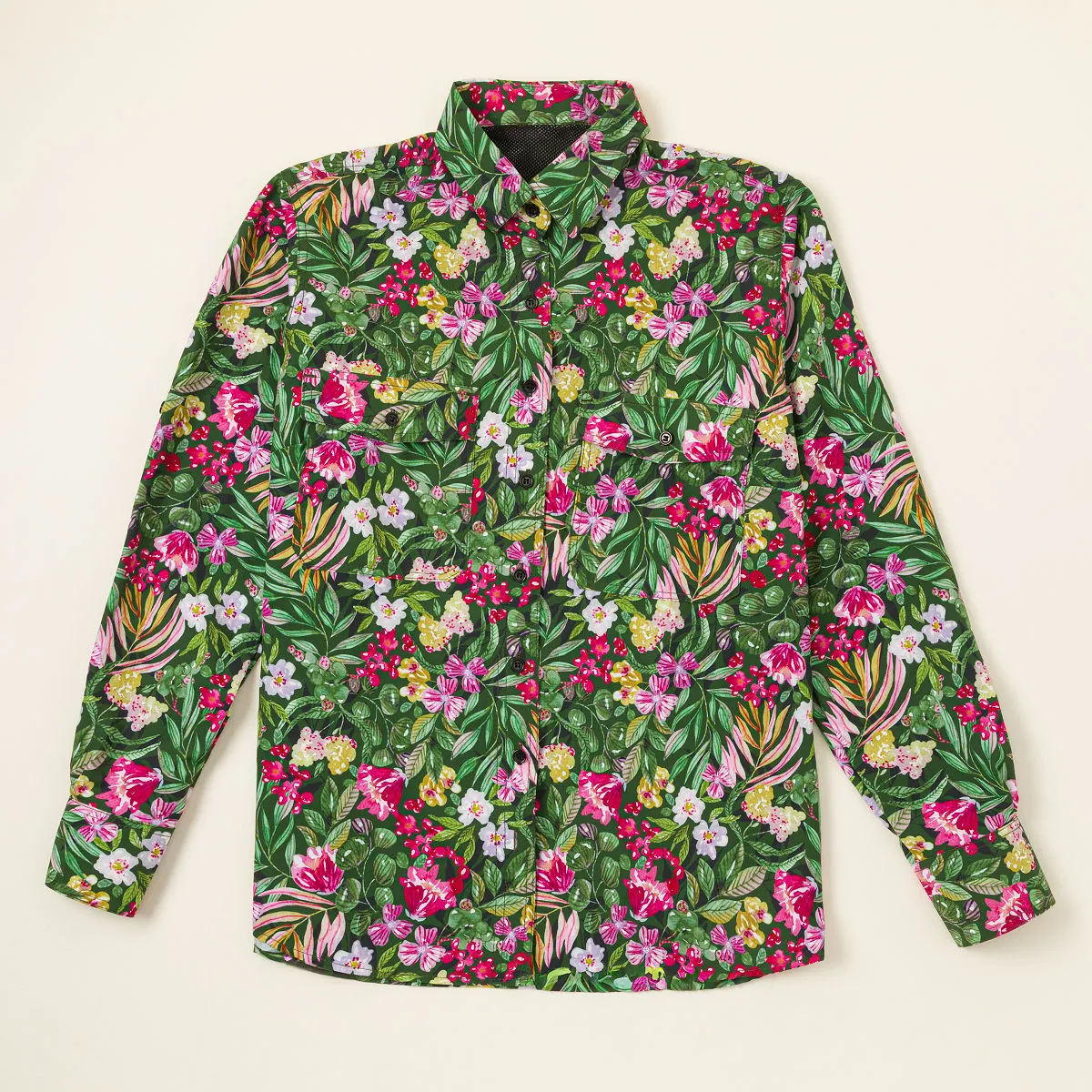 Blooming Floral Upf50 Gardening Shirt Blooming Floral Upf50 Gardening Shirt