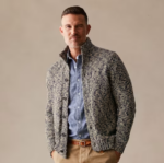 Brindle Knit Cardigan 1