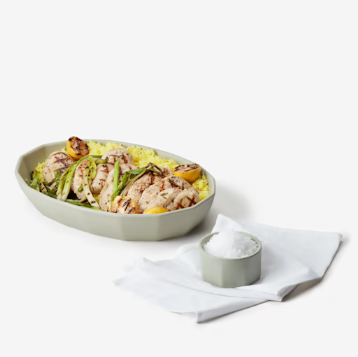 Ceramic Octagonal Platter Serving Bowl (6)