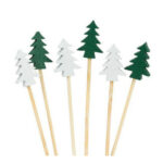 Christmas Tree Party Picks, Box Of 100
