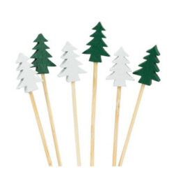 Christmas Tree Party Picks, Box Of 100
