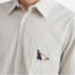 Cloud Shirt Premium Lightweight Cotton Flannel Striped Shirt 1