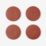 Codex Leather Coasters – Set Of 4 (1)