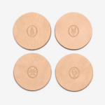 Codex Leather Coasters – Set Of 4 (5)