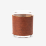 Codex Leather-wrapped Rocks Glasses – Set Of 2 (2)
