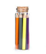 Color Pencil In Glass Jar