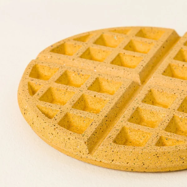 Concrete Waffle Trivet 1
