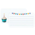 Cupcake Mini Note Cards 1