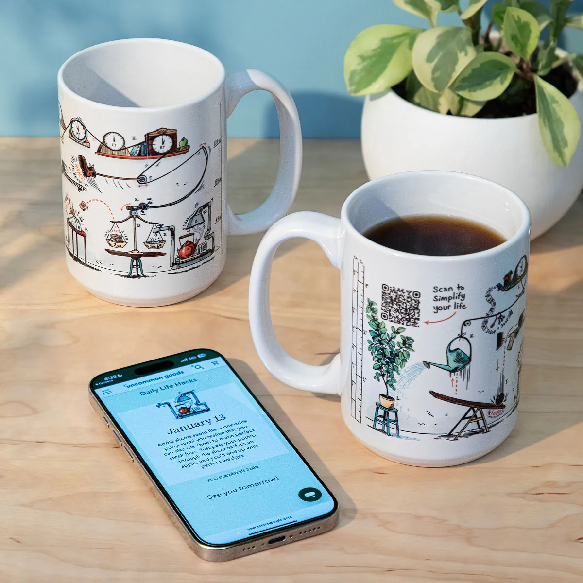 Daily Life Hack Interactive Qr Mug Daily Life Hack Interactive Qr Mug