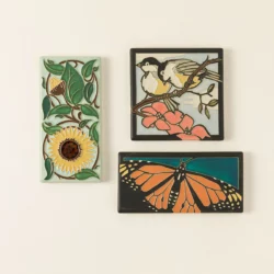 Drawn From Nature Ceramic Art Tiles